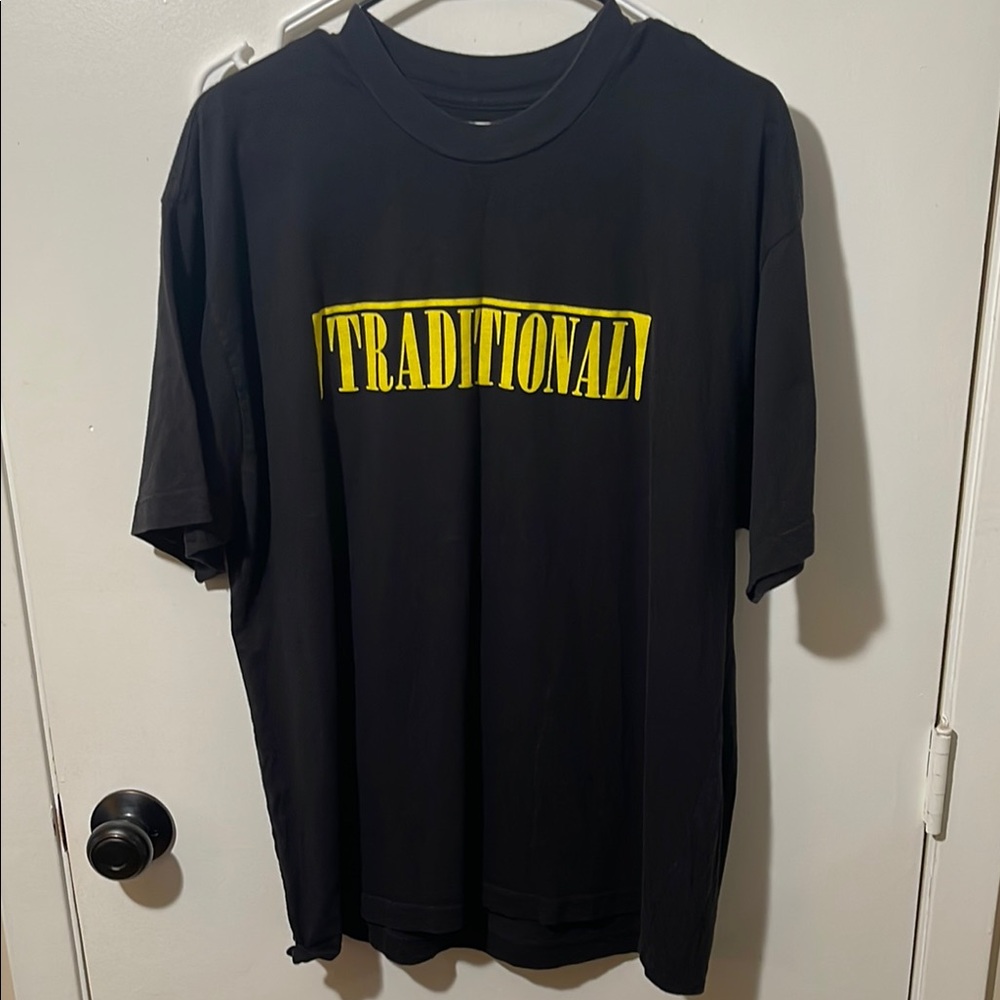 Black Traditional Graphic T-Shirt